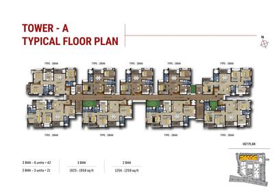 Project Image of 651.0 - 2035.0 Sq.ft 1 BHK Apartment for buy in Chettinad Burgundy
