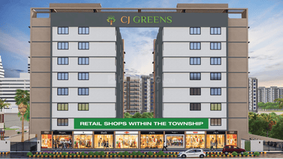 Project Image of 331.85 - 541.0 Sq.ft 1 BHK Apartment for buy in CJ Greens