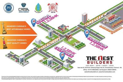 Project Image of 0.0 - 575.0 Sq.ft 1 BHK Apartment for buy in The Nest Gaura
