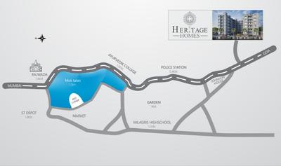 Project Image of 384.59 - 656.06 Sq.ft 1 BHK Apartment for buy in Heritage Homes