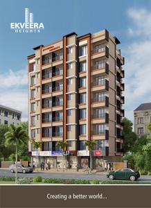 Project Image of 384.0 - 426.0 Sq.ft 1 BHK Apartment for buy in Ekveera Heights