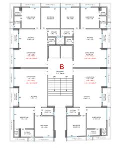 Project Image of 594.71 - 864.23 Sq.ft 2 BHK Apartment for buy in Mithila Palace