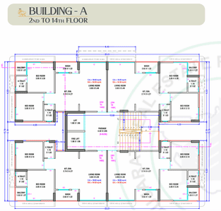 Project Image of 694.92 - 1017.19 Sq.ft 2 BHK Apartment for buy in Mahavir Anant Aurelia Baug