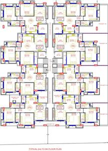 Project Image of 668.76 - 698.15 Sq.ft 2 BHK Apartment for buy in Projexon Simandhar Wings