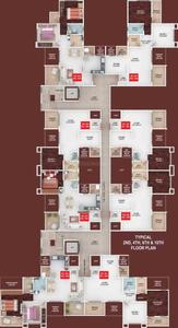 Project Image of 0.0 - 476.0 Sq.ft 1 BHK Apartment for buy in Hrutviin Unnati Avenue