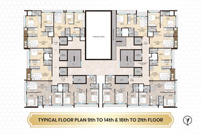 Project Image of 409.0 - 713.0 Sq.ft 1 BHK Apartment for buy in Agastya Courtyard 9