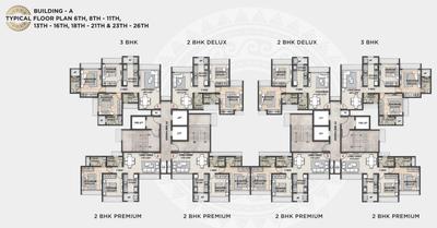 Project Image of 401.92 - 797.61 Sq.ft 1 BHK Apartment for buy in Shree Tisai Grand