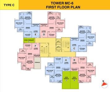 Project Image of 1035.0 - 1565.0 Sq.ft 2 BHK Apartment for buy in IQ City