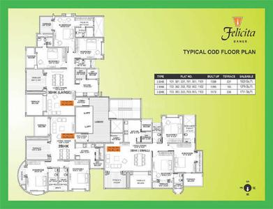 Project Image of 765.0 - 1146.0 Sq.ft 2 BHK Apartment for buy in Shree Felicita Wing A