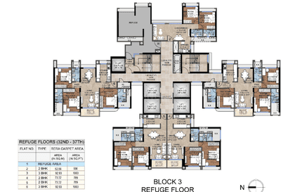 Project Image of 478.0 - 1578.0 Sq.ft 2 BHK Apartment for buy in Mextech Miraya Divine