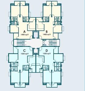 Project Image of 1400.0 - 1550.0 Sq.ft 3 BHK Apartment for buy in Heavenly City