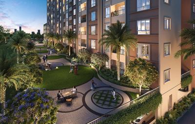 Project Image of 1143 Sq.ft 3 BHK Apartment / Flat for sale in Mahindra World City for Rs. 7550000