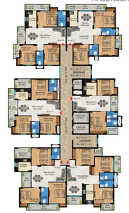 Project Image of 1090.0 - 1600.0 Sq.ft 2 BHK Apartment for buy in NK OAK Wood Poddar Residency