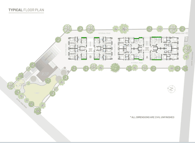 Project Image of 644.0 - 1287.0 Sq.ft 2 BHK Apartment for buy in Parkview One