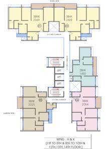 Project Image of 980 Sq.ft 2 BHK Apartment / Flat for sale in Nerul for Rs. 29000000