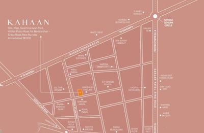 Project Image of 1530 Sq.ft 2 BHK Apartment / Flat for sale in Nava Naroda for Rs. 5600000