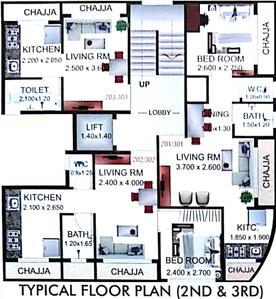 Project Image of 0.0 - 157.0 Sq.ft 1 RK Apartment for buy in Komal Lakshya