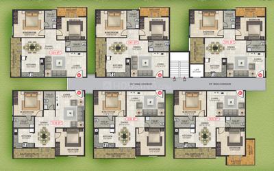 Project Image of 899.32 - 982.31 Sq.ft 2 BHK Apartment for buy in Kallakunta K Residency