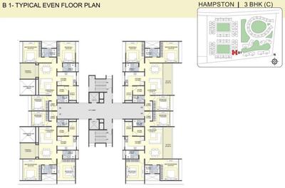 Sanklecha The Metrozone Hampston B1 Images for Cluster Plan of Sanklecha The Metrozone Hampston B1 2