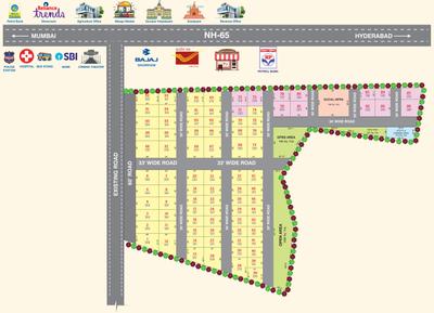 Project Image of 1350.0 - 2997.0 Sq.ft Residential Plot Plot for buy in Sanjeevani Golden City