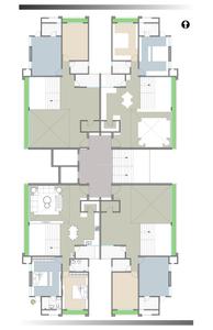 Project Image of 1227.09 - 1976.9 Sq.ft 3 BHK Apartment for buy in Paccific Tulip Residency
