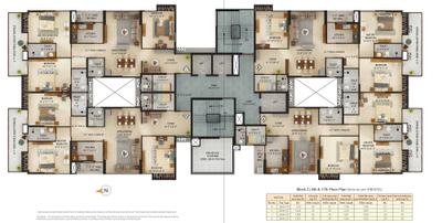 Project Image of 1600 Sq.ft 4 BHK Apartment / Flat for sale in Tangra for Rs. 25000000