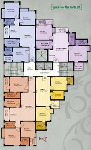 Project Image of 863.0 - 1540.0 Sq.ft 2 BHK Apartment for buy in Purti Residency