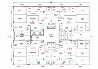 Project Image of 961.0 - 961.97 Sq.ft 1 RK Apartment for buy in Shree The Evara