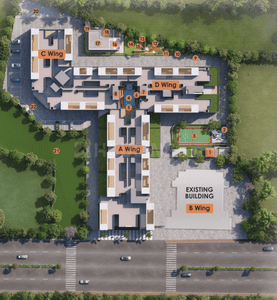 Project Image of 1401 Sq.ft 3 BHK Apartment / Flat for sale in Maan for Rs. 9500000