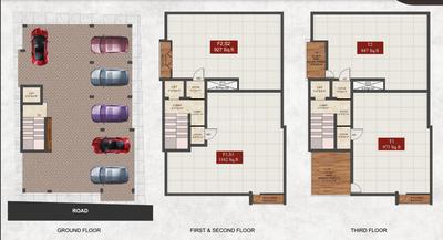 Project Image of 847.0 - 1162.0 Sq.ft 2 BHK Apartment for buy in AK Snow Flake
