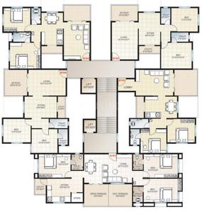 Project Image of 956.0 - 1877.0 Sq.ft 2 BHK Apartment for buy in Archit Madhuban