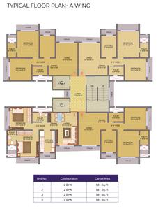 Project Image of 1280 Sq.ft 3 BHK Apartment / Flat for sale in Kandivali West for Rs. 20000000