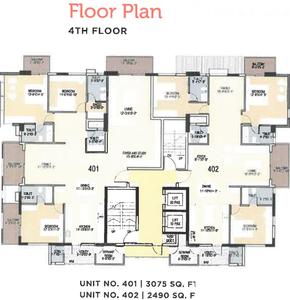 Project Image of 1865.0 - 3865.0 Sq.ft 3 BHK Apartment for buy in Bearys Cul De Sac