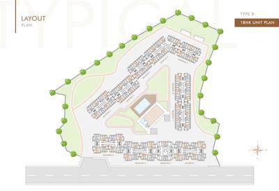 Project Image of 431.74 - 795.56 Sq.ft 1 BHK Apartment for buy in Nice World 1