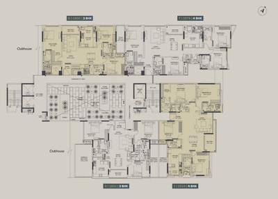 Project Image of 1628.0 - 2579.0 Sq.ft 3 BHK Apartment for buy in Appaswamy The Broadstone