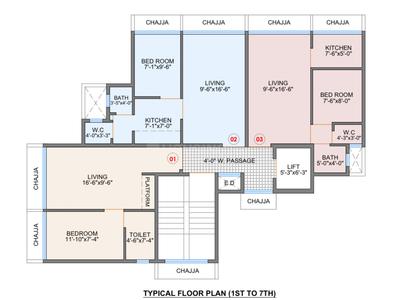 S D U Raj Ultimate E Wing E Wing Cluster Plan 1