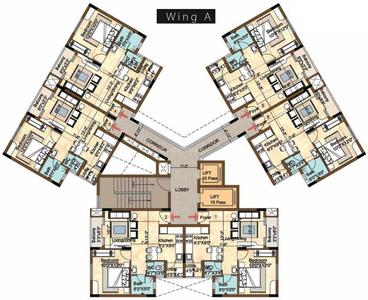 Project Image of 705.0 - 1980.0 Sq.ft 1 BHK Apartment for buy in Puravankara 270 Degrees