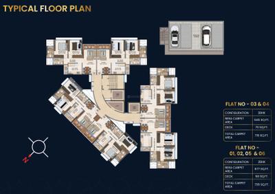 Project Image of 715.0 - 735.0 Sq.ft 2 BHK Apartment for buy in Aayush Aurum