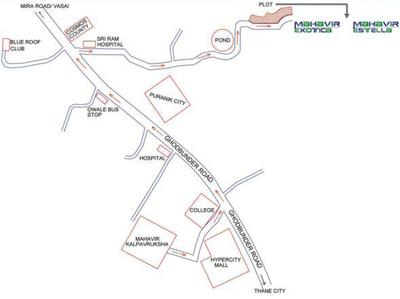 Project Image of 0.0 - 524.0 Sq.ft 2 BHK Apartment for buy in DSS Mahavir Estella Wing A And B