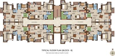 Project Image of 556.0 - 1231.0 Sq.ft 1.5 BHK Apartment for buy in Rajparis Crystal Spring