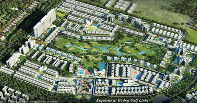 Project Image of 3700.0 - 5427.0 Sq.ft 4 BHK Villa for buy in Godrej Exquisite At Godrej Golf Links