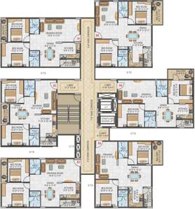 Project Image of 741.0 - 1335.0 Sq.ft 2 BHK Apartment for buy in Hi Life Greens