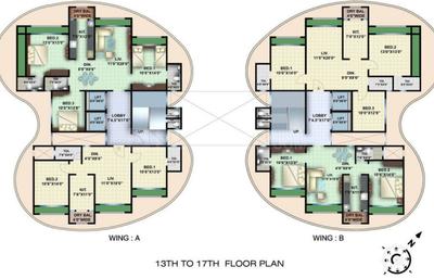 Project Image of 387.0 - 944.0 Sq.ft 1 BHK Apartment for buy in Prabhav Silver Skyline