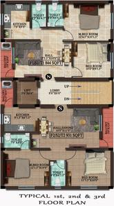 Project Image of 641.0 - 708.0 Sq.ft 2 BHK Apartment for buy in MP Pebbles