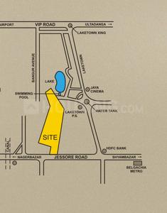 Project Image of 1994 Sq.ft 4 BHK Apartment / Flat for sale in Lake Town for Rs. 19200000
