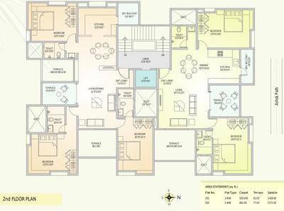 Project Image of 1116.0 - 3587.0 Sq.ft 2 BHK Apartment for buy in Alliance Chitralekha