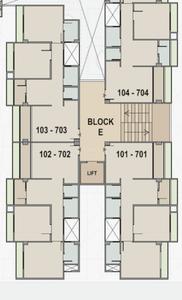 Project Image of 553.7 - 587.92 Sq.ft 2 BHK Apartment for buy in Suchansa Sanskruti Heights
