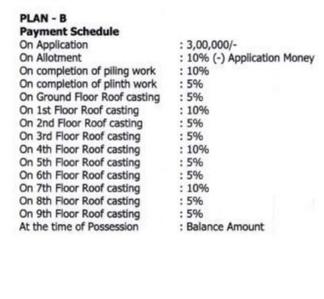 Project Image of 745.19 - 791.36 Sq.ft 3 BHK Apartment for buy in Protech Pride Block C