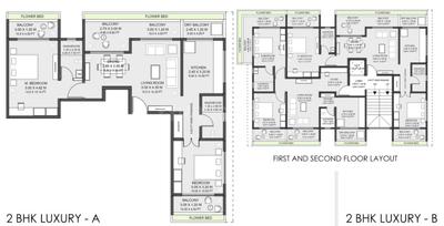 Project Image of 507.84 - 584.7 Sq.ft 1 BHK Apartment for buy in Raut The Galaxy One