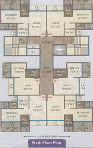 Project Image of 0.0 - 310.0 Sq.ft 1 RK Apartment for buy in Shree Samarth Reyansh Residency